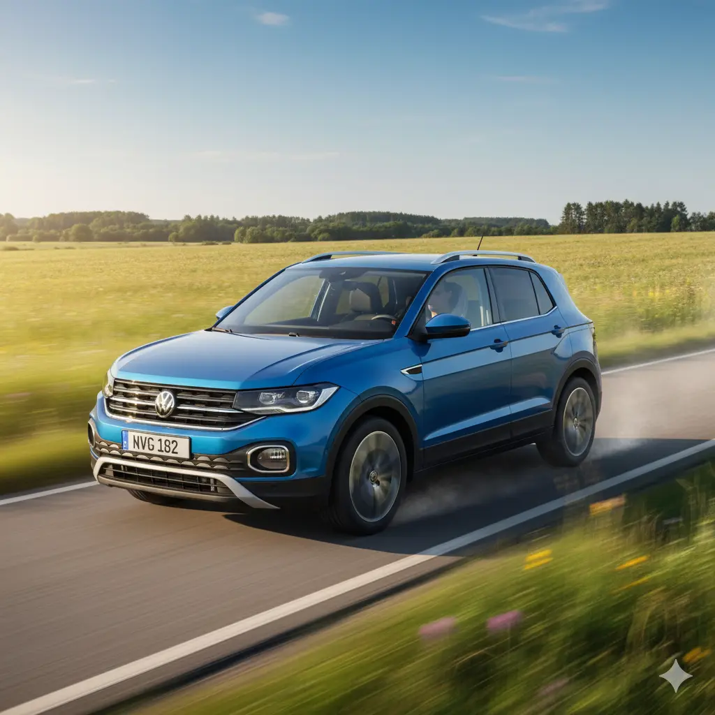 Carro moderno contemplado disponível para consórcio de veículo